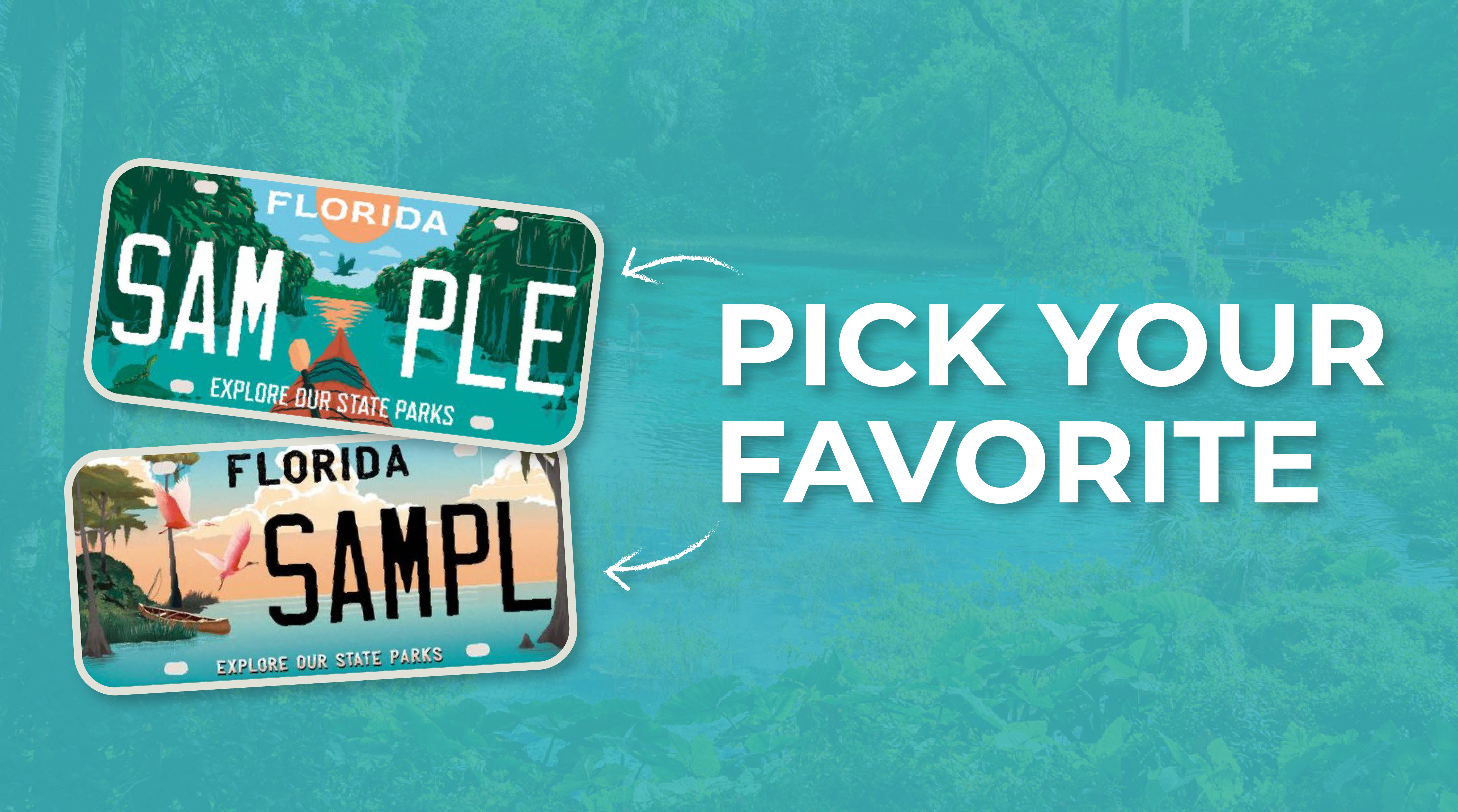 vote-on-your-favorite-specialty-license-plate-florida-state-parks